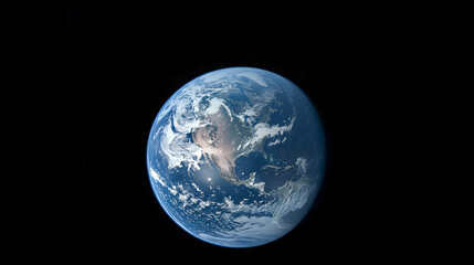 Naklejka premium Earth in Space.