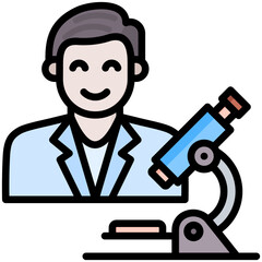 Lab Technician Icon
