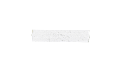 White Torn Paper Tape Strip – Isolated Transparent Adhesive Texture
