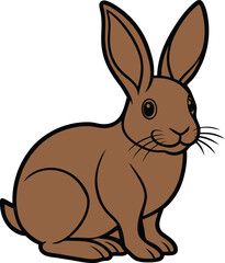 Rabbit design art illustrator eps vector