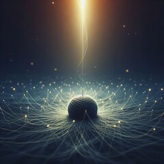 A Single Floating Thread Represents connectivity fragility or th