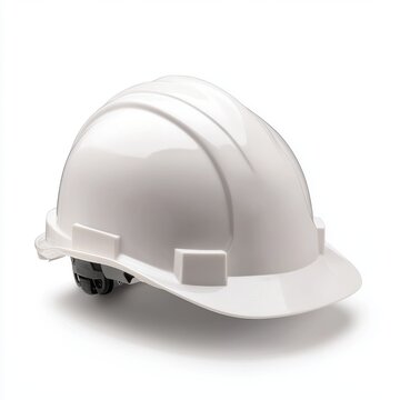 recommend clip art: white safety helmet isolated on white background