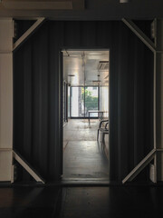 Buildings constructed by combining modular shipping containers, repurposed into cultural spaces, storage, and creative architecture.