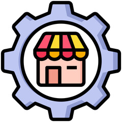 Store Management Icon