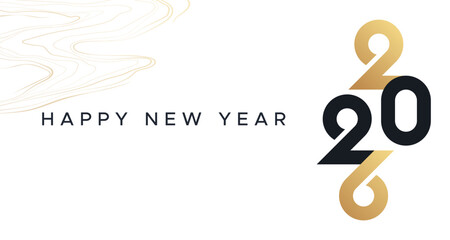 text 2026. New Year 2026 celebration greeting background template. new year's eve celebration concept. Last month of 2025. Happy New Year
