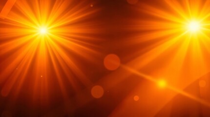 Obraz premium Abstract background with yellow rays of light.