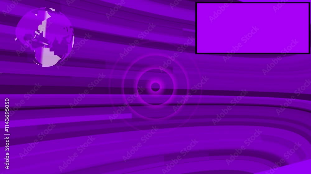 Poster animated news special report open intro transition. tv station broadcasting.studio background for ne
