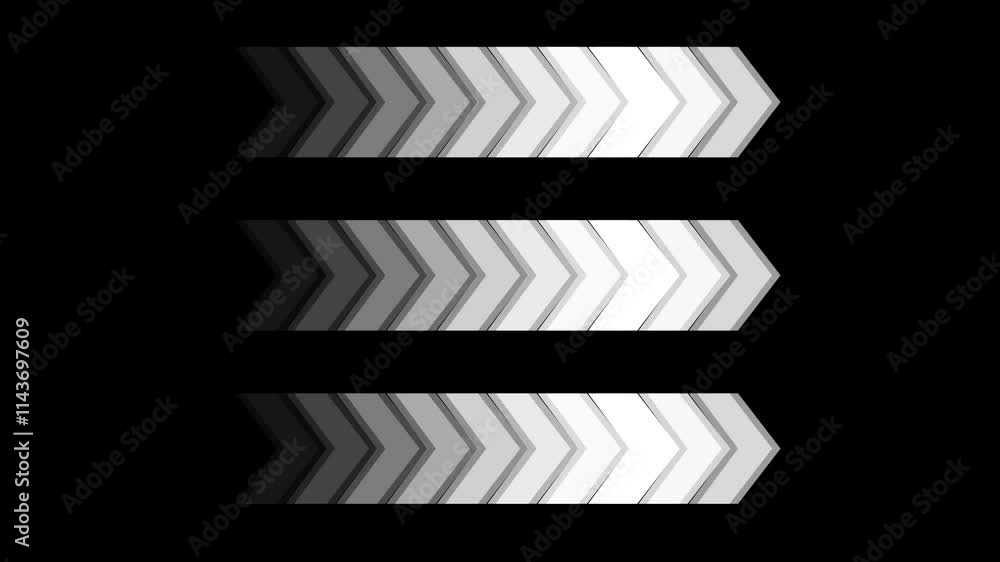 Poster neon arrow icon, arrows indicates the direction of the overlay video layer. neon direction concept,a