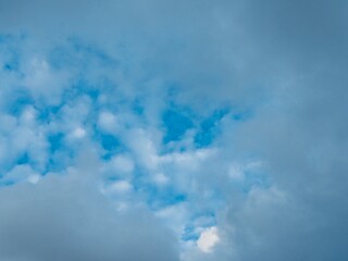 blue sky with clouds