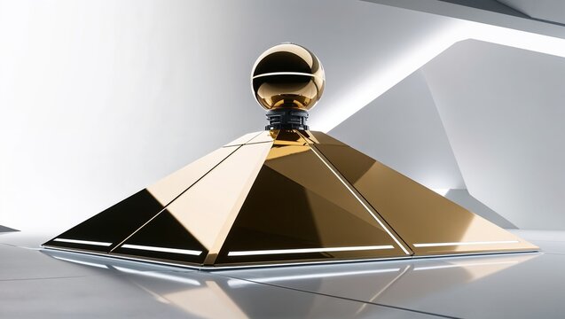 Zuk&uuml;nftige Moderne Pyramiden