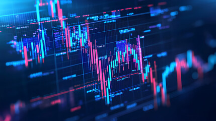 Obraz premium Stock Market Analyst
