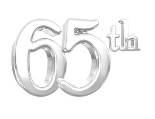 65th Anniversary Silver