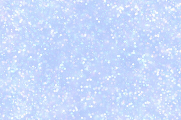 キラキラと輝く青色のプリズムライト背景