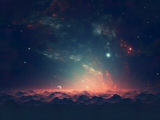 Galaxy and universe light. Galaxies sky in space Planets and stars beauty of space exploration