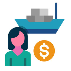 Shipbroking Icon