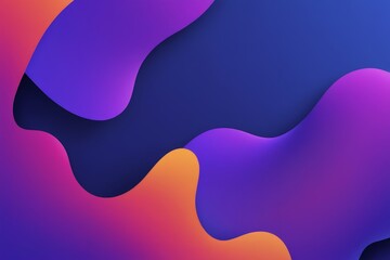 a close up of a colorful abstract background with a curved design