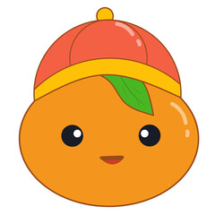Cute orange illustration