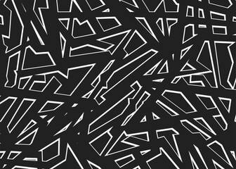 Abstract background with irregular stripe and zigzag line pattern. Abstract raw and irregular stripes pattern