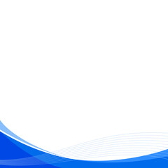 Curve Footer with Blend Wave