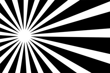 background of black and white stripes,glowing glows,like light from the sun