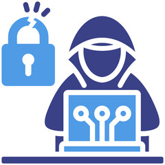 Cyber Attack Icon