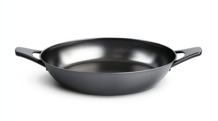 Roasting pan on white isolated background