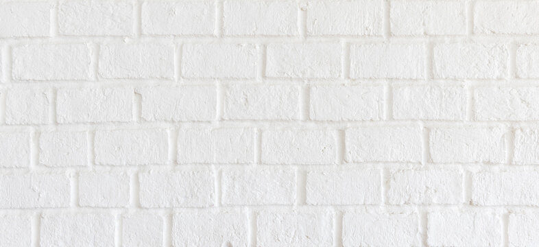 white brick tile wall ceramic texture for background