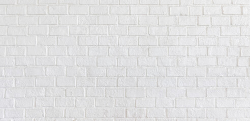 white brick tile wall ceramic texture for background