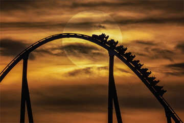 Adrenaline at sunset