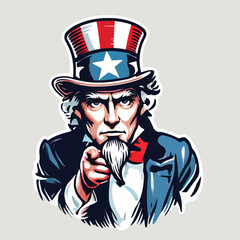uncle sam vector