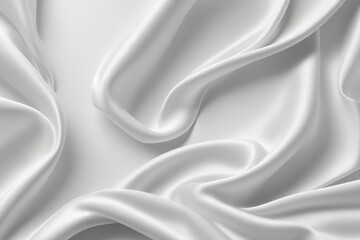 a close up of a white silk fabric with a very smooth surface