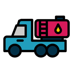 Gas Truck Icon