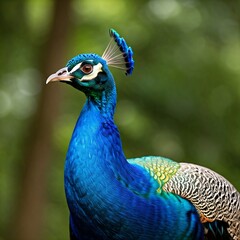 Obraz premium portrait of a peacock