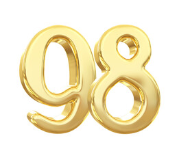 Gold Number 98