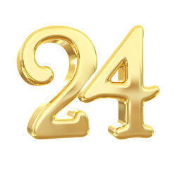 Gold Number 24