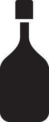 Spirits Bottle Glyph Icon
