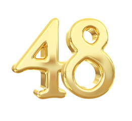 Gold Number 48