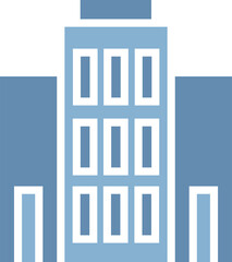 Office Tower Building Icon
