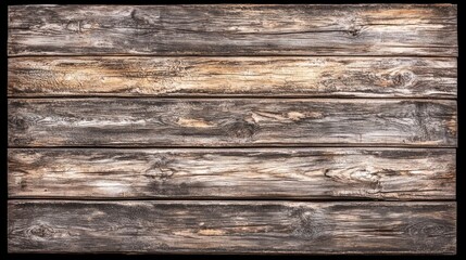 Naklejka premium Rustic weathered wood planks background texture.