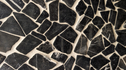 black marble patterned texture abstract stone background
