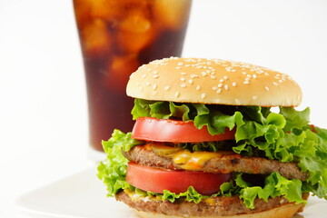 ダブルチーズハンバーガー