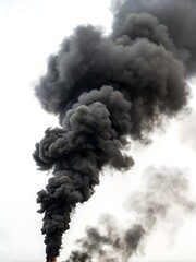 Black smoke, cut out