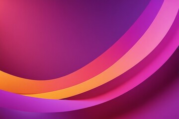 a close up of a purple and orange abstract background with a curved design