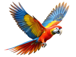 Obraz premium blue and yellow macaw ara ararauna
