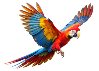 Fototapeta premium blue and yellow macaw