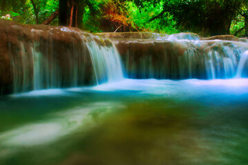 Fototapeta premium Wang Kan Lueang Waterfall, Lopburi, Thailand