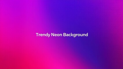 Obraz premium A trendy neon gradient background