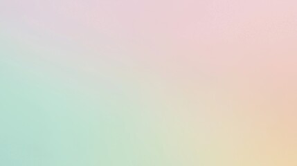 Obraz premium Soft Pastel Gradient Wallpaper in Pale Mint and Light Colors