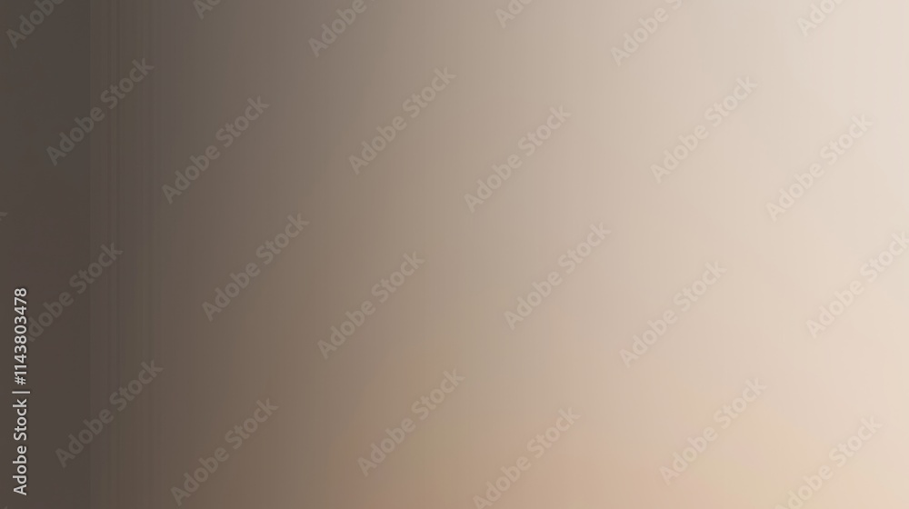 Poster minimalist gradient design with muted taupe blending softly together