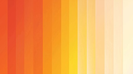 Obraz premium Energetic Citrus Gradient with Shades of Tangerine and Yellow Tones